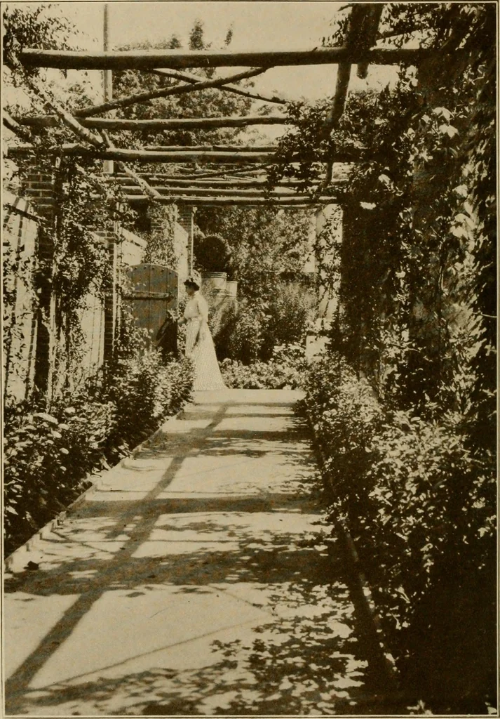 An illustration from The joy of gardens, 1911, leaf 179