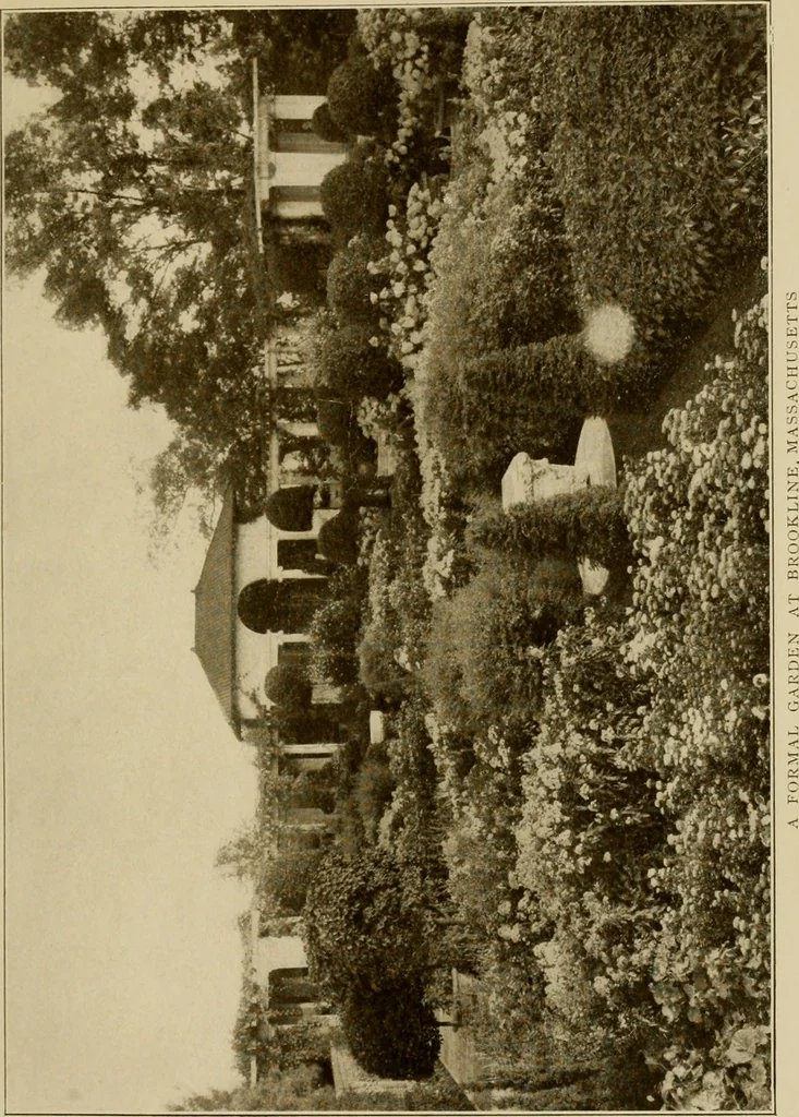 An illustration from The joy of gardens, 1911, leaf 230
