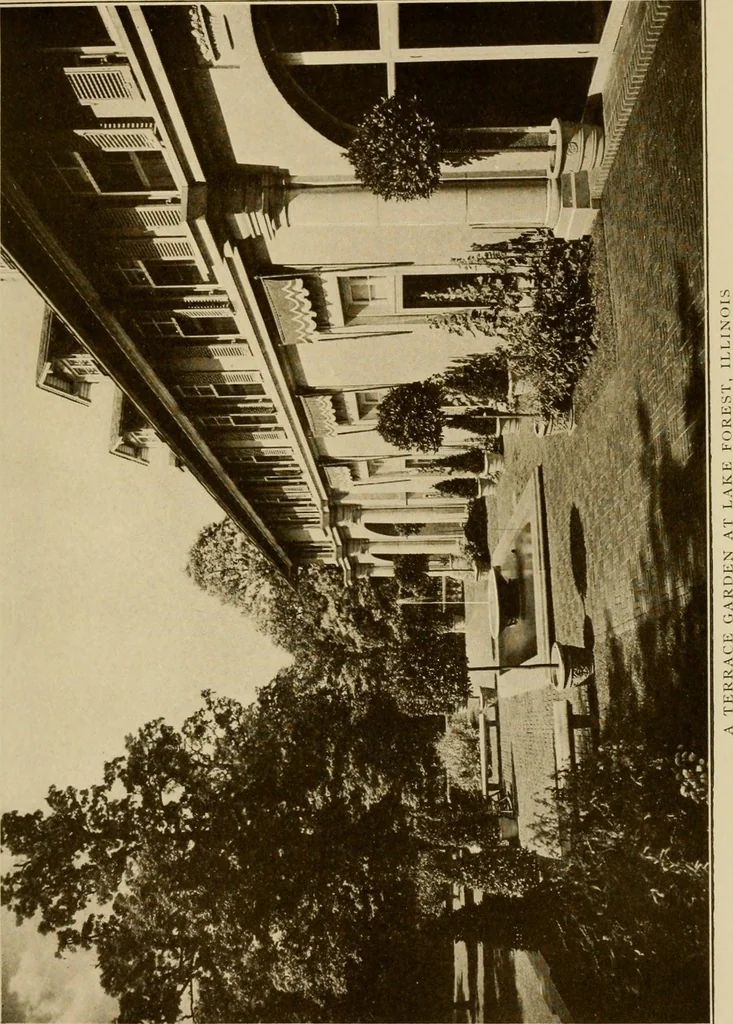 An illustration from The joy of gardens, 1911, leaf 254