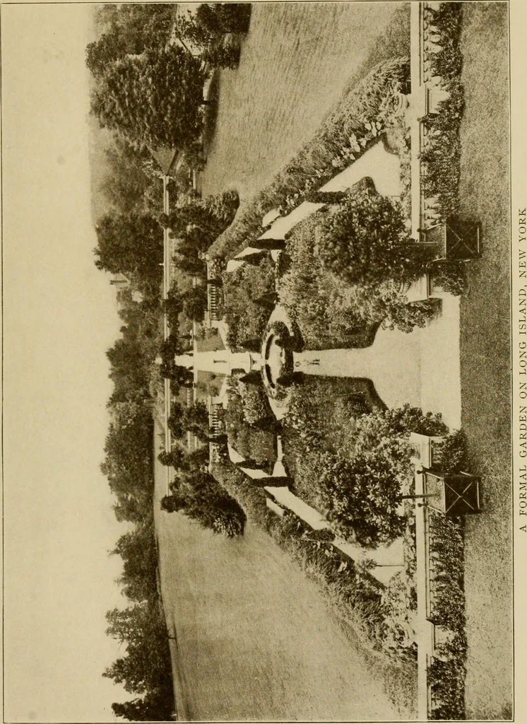 An illustration from The joy of gardens, 1911, leaf 288
