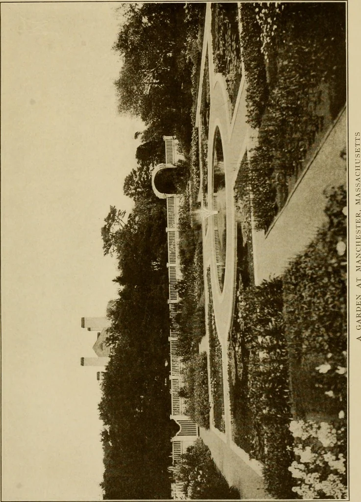 An illustration from The joy of gardens, 1911, leaf 30