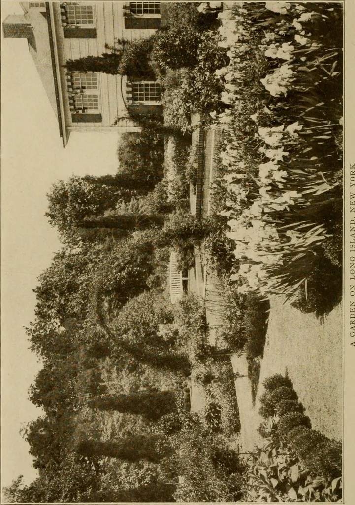 An illustration from The joy of gardens, 1911, leaf 71