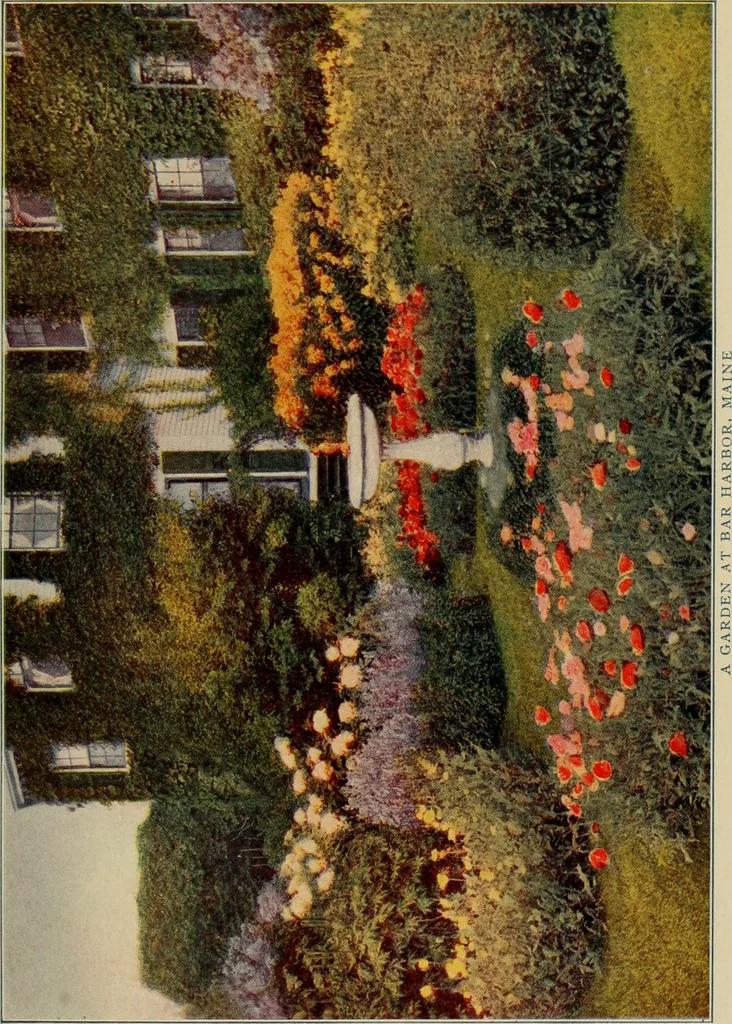 An illustration from The joy of gardens, 1911, leaf 92