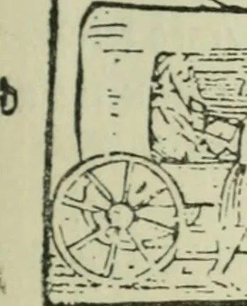 An illustration from Új testamentu maar ellven, mellet az görög és diák ellvbol ... fordijtant [Sylvester János.], 1541, leaf 354