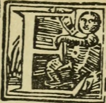 An illustration from Új testamentu maar ellven, mellet az görög és diák ellvbol ... fordijtant [Sylvester János.], 1541, leaf 420