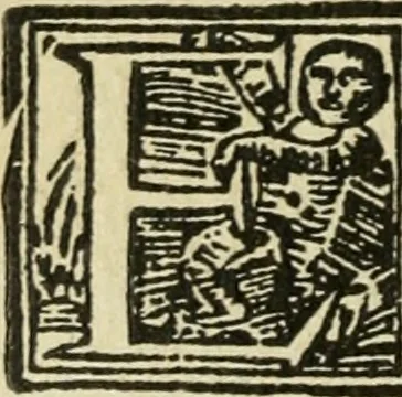 An illustration from Új testamentu maar ellven, mellet az görög és diák ellvbol ... fordijtant [Sylvester János.], 1541, leaf 471
