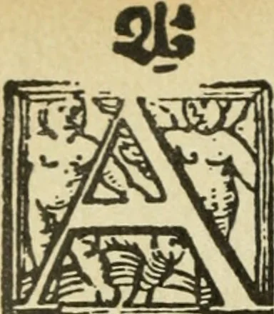 An illustration from Új testamentu maar ellven, mellet az görög és diák ellvbol ... fordijtant [Sylvester János.], 1541, leaf 475