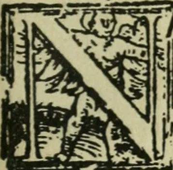 An illustration from Új testamentu maar ellven, mellet az görög és diák ellvbol ... fordijtant [Sylvester János.], 1541, leaf 484