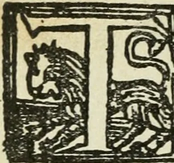 An illustration from Új testamentu maar ellven, mellet az görög és diák ellvbol ... fordijtant [Sylvester János.], 1541, leaf 555