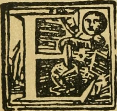 An illustration from Új testamentu maar ellven, mellet az görög és diák ellvbol ... fordijtant [Sylvester János.], 1541, leaf 591