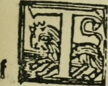 An illustration from Új testamentu maar ellven, mellet az görög és diák ellvbol ... fordijtant [Sylvester János.], 1541, leaf 612