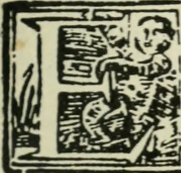 An illustration from Új testamentu maar ellven, mellet az görög és diák ellvbol ... fordijtant [Sylvester János.], 1541, leaf 618