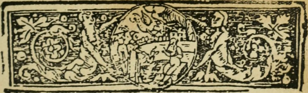 An illustration from Új testamentu maar ellven, mellet az görög és diák ellvbol ... fordijtant [Sylvester János.], 1541, leaf 646