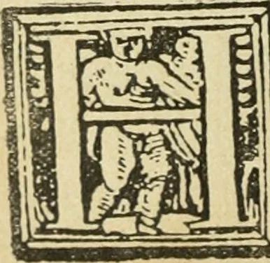 An illustration from Új testamentu maar ellven, mellet az görög és diák ellvbol ... fordijtant [Sylvester János.], 1541, leaf 653
