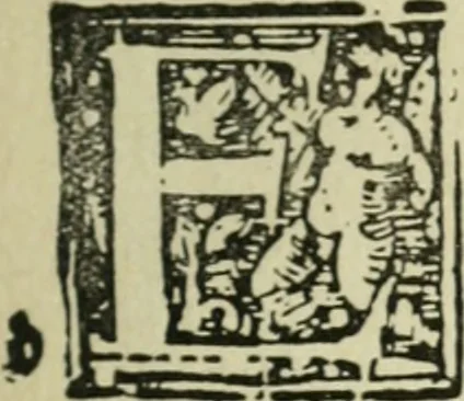 An illustration from Új testamentu maar ellven, mellet az görög és diák ellvbol ... fordijtant [Sylvester János.], 1541, leaf 704