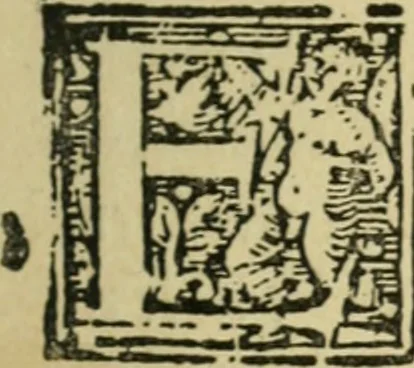 An illustration from Új testamentu maar ellven, mellet az görög és diák ellvbol ... fordijtant [Sylvester János.], 1541, leaf 706