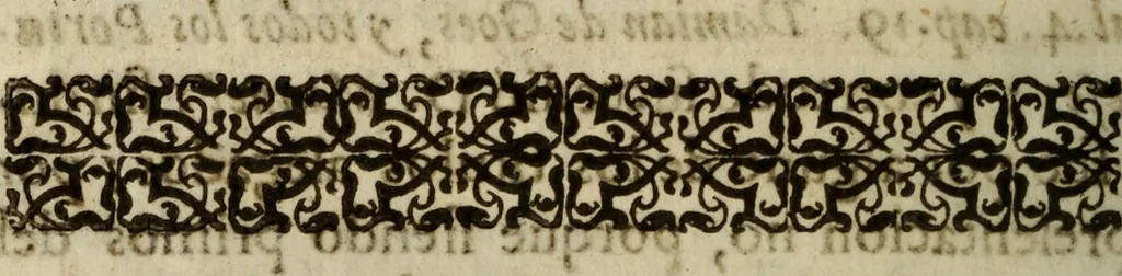 An illustration from Juan Caramuel Lobkovvitz, religioso de la orden de Cister Abbad de Melrosa, &c. : convencido en su libro intitulado, Philippiu prudens Caroli V. imper. filius, Lusitaniae ... impresso en ... 1639 : y en su respuesta al manifiesto del rey de Portugal, impressa en ... 1642, 1642, leaf 133