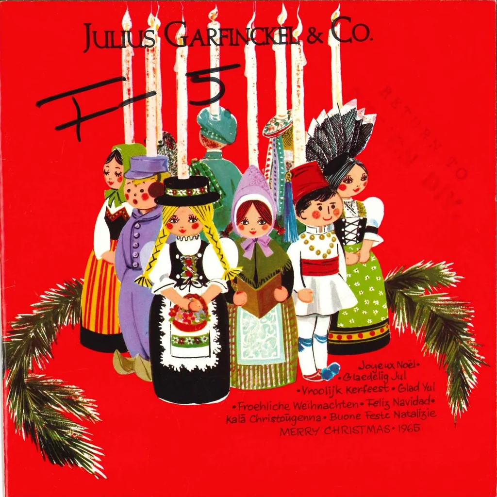 An illustration from Julius Garfinckel Department Store - Christmas 1965, 1965, leaf 0