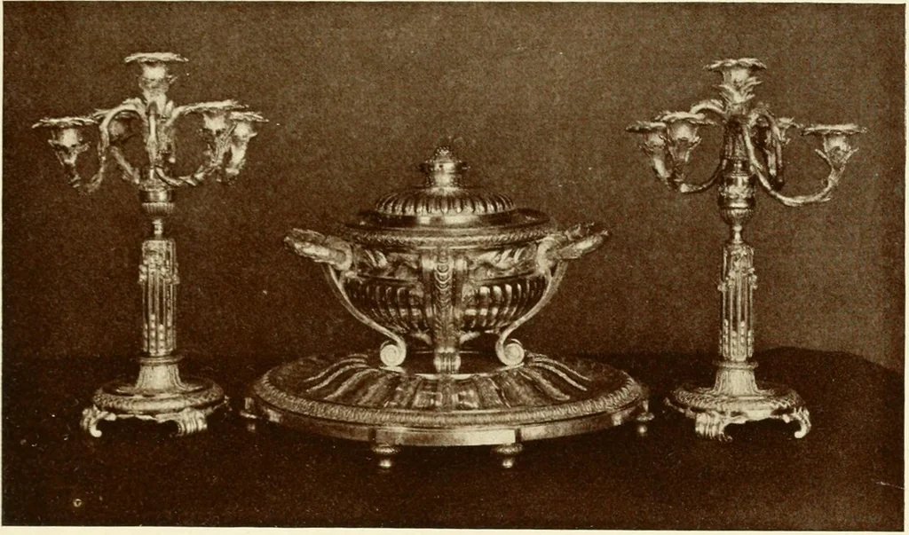 An illustration from Starye gody, 1907, leaf 106