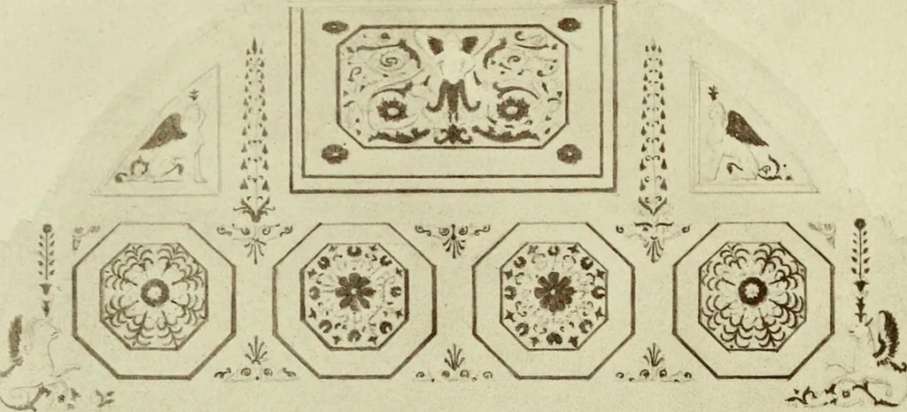 An illustration from Starye gody, 1907, leaf 109
