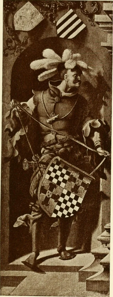 An illustration from Starye gody, 1907, leaf 146