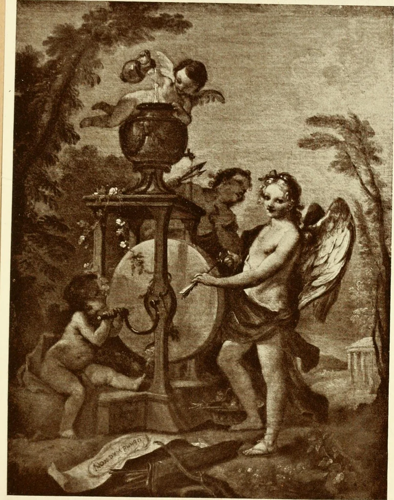 An illustration from Starye gody, 1907, leaf 218