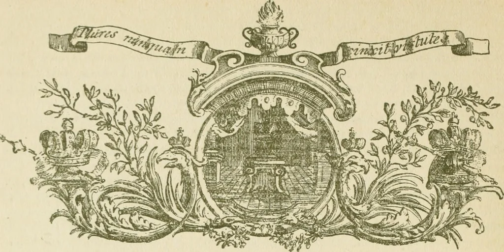 An illustration from Starye gody, 1907, leaf 237