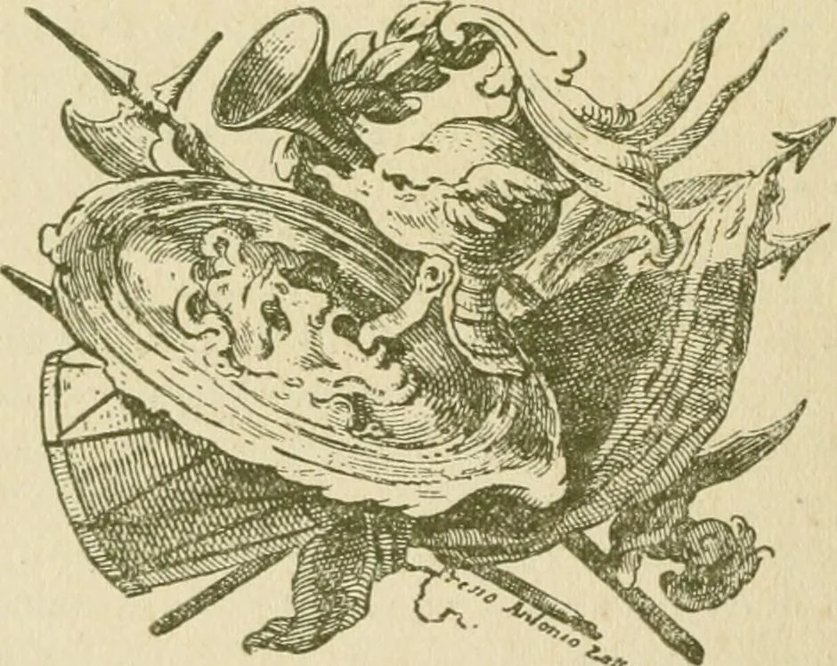 An illustration from Starye gody, 1907, leaf 251