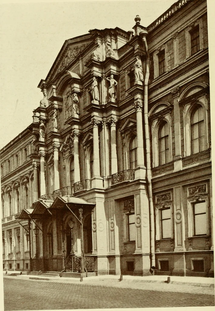 An illustration from Starye gody, 1907, leaf 261