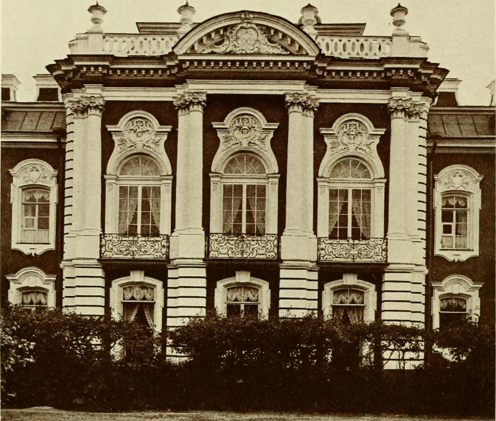 An illustration from Starye gody, 1907, leaf 291