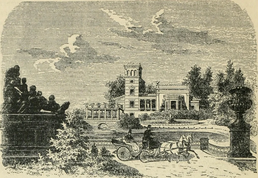 An illustration from Starye gody, 1907, leaf 295