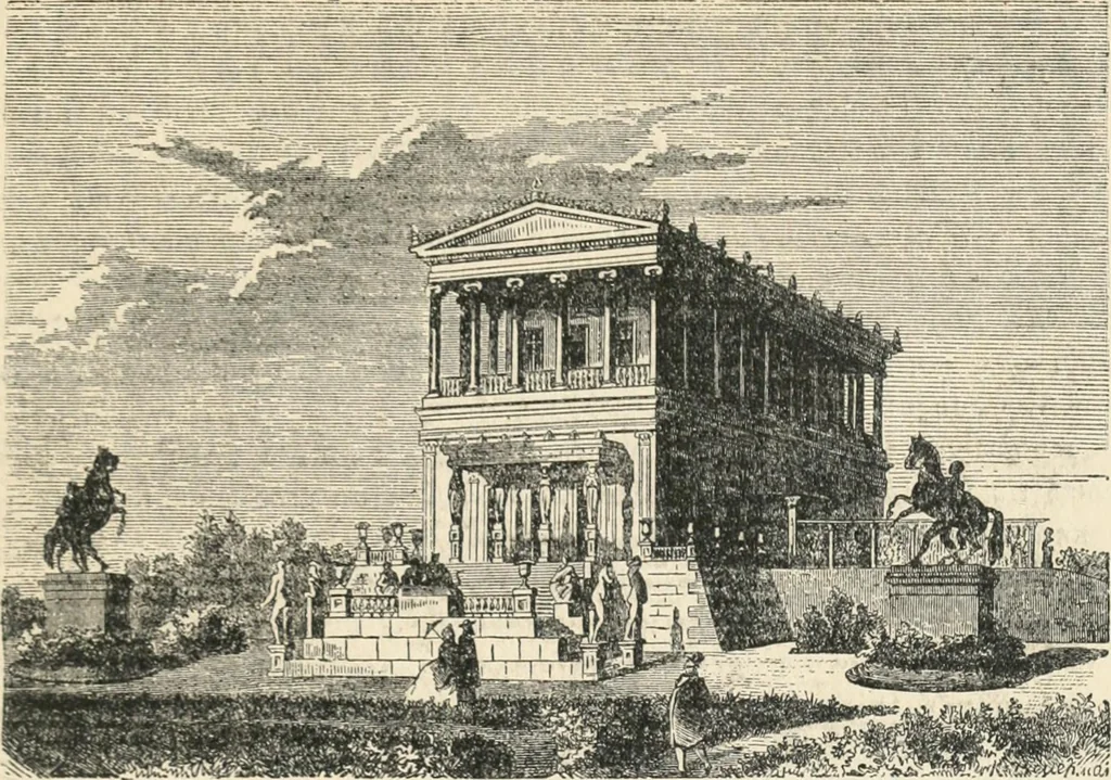 An illustration from Starye gody, 1907, leaf 296