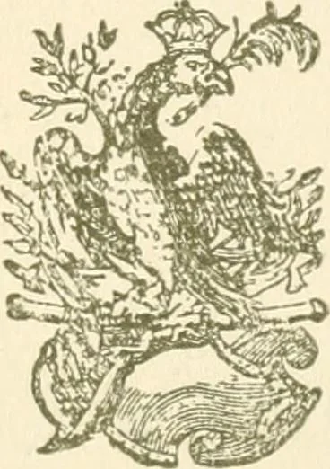 An illustration from Starye gody, 1907, leaf 318