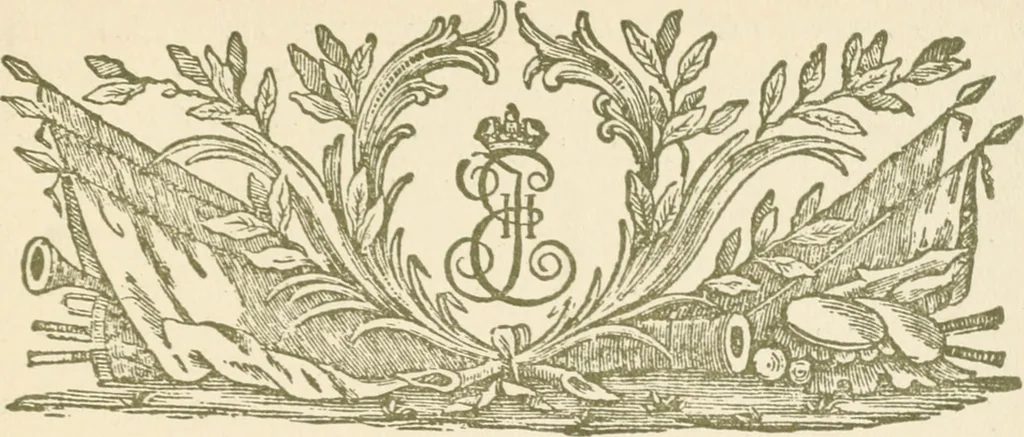 An illustration from Starye gody, 1907, leaf 328