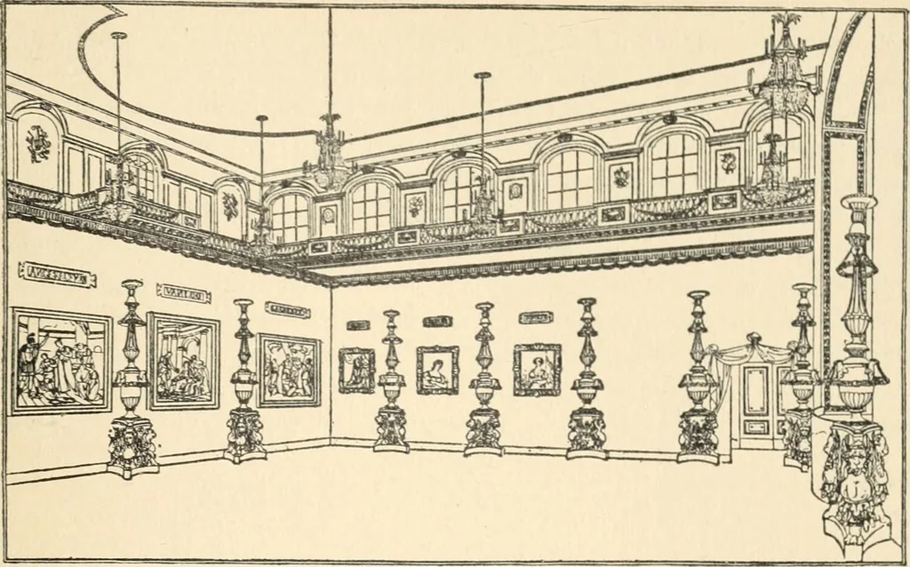 An illustration from Starye gody, 1907, leaf 332
