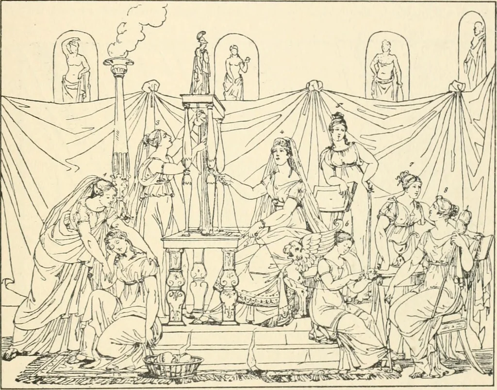 An illustration from Starye gody, 1907, leaf 334