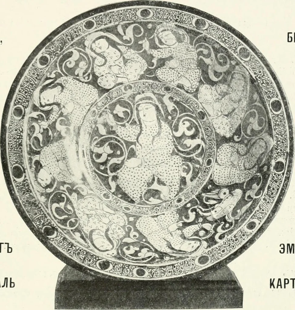An illustration from Starye gody, 1907, leaf 364