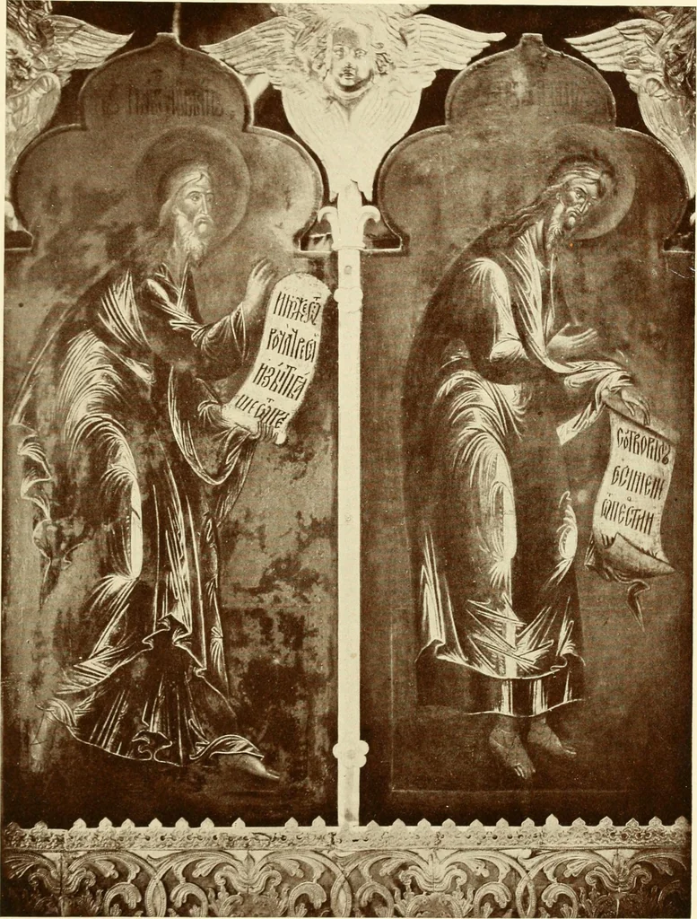 An illustration from Starye gody, 1907, leaf 56