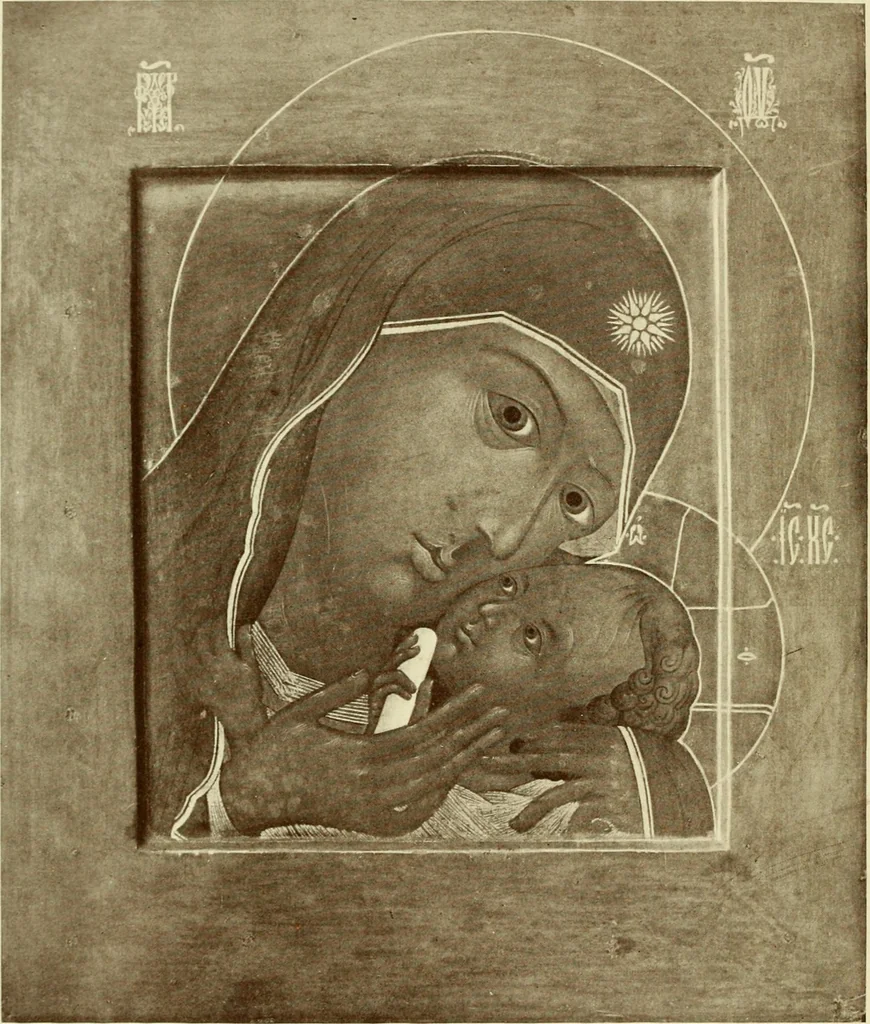 An illustration from Starye gody, 1907, leaf 59