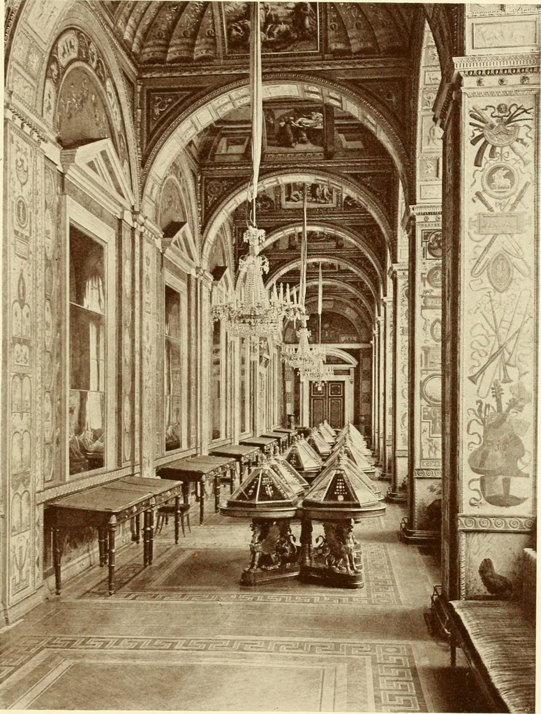 An illustration from Starye gody, 1907, leaf 70