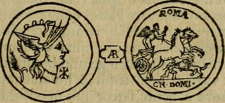 An illustration from Justi Lipsii opera, 1602, leaf 476