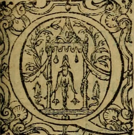 An illustration from Justi Lipsii opera, 1602, leaf 646