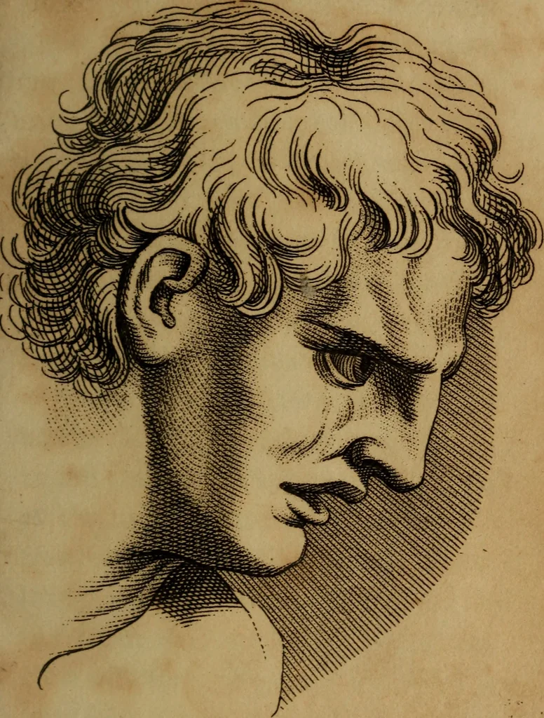 An illustration from The juvenile Lavater;, 1812, leaf 172