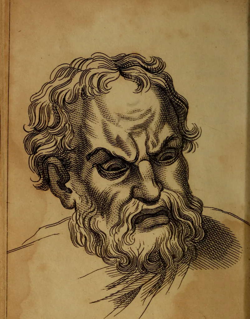An illustration from The juvenile Lavater;, 1812, leaf 201