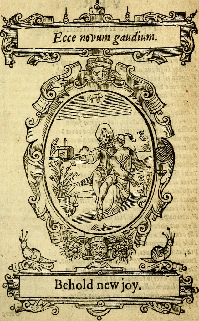An illustration from Kalendarium humanæ vitæ = The kalendar [sic] of mans life, 1638, leaf 44