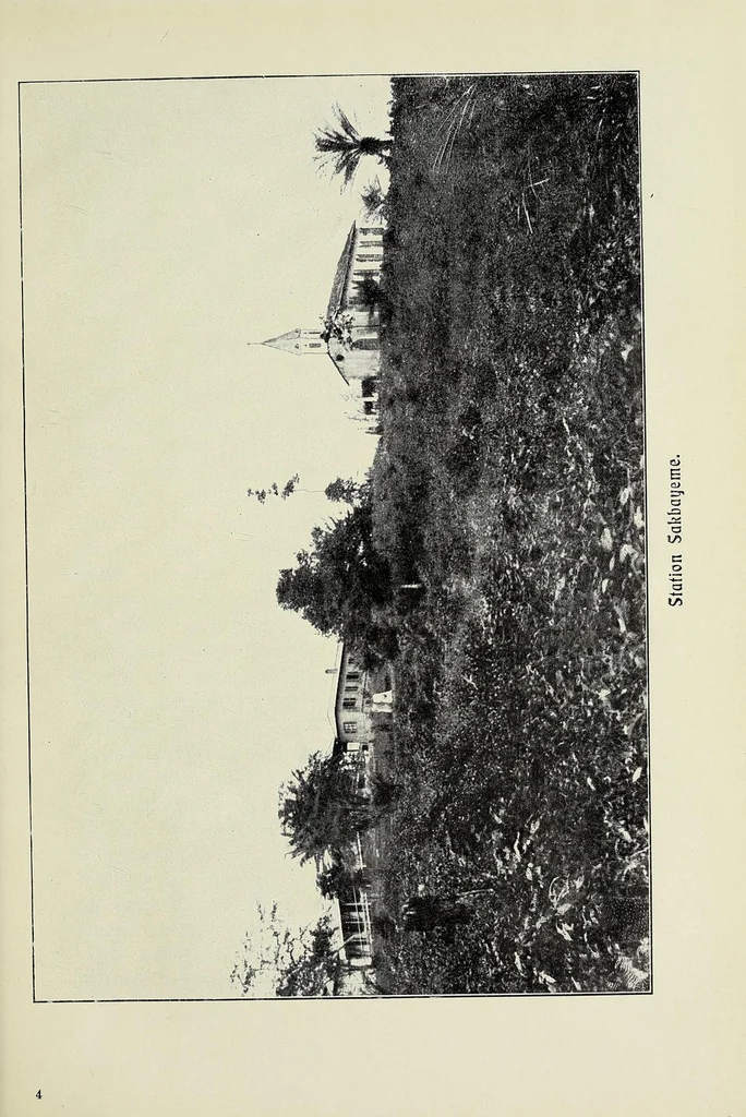 An illustration from Kamerun als Kolonie und Missionsfeld, 1909, leaf 129