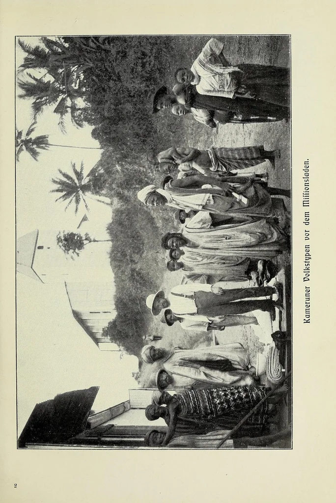 An illustration from Kamerun als Kolonie und Missionsfeld, 1909, leaf 57