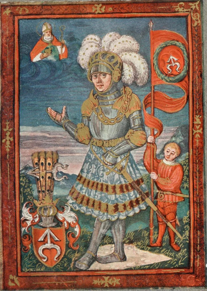 An illustration from Kanclerz Krzysztof Szydowiecki; z dziejów kultury i sztuki Zygmuntowskich czasów, 1912, leaf 100