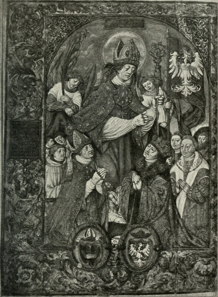 An illustration from Kanclerz Krzysztof Szydowiecki; z dziejów kultury i sztuki Zygmuntowskich czasów, 1912, leaf 240