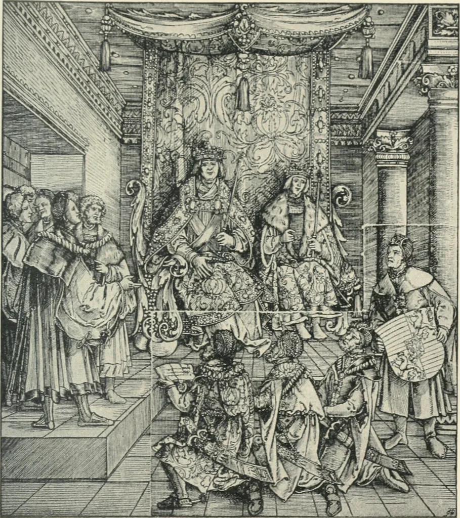 An illustration from Kanclerz Krzysztof Szydowiecki; z dziejów kultury i sztuki Zygmuntowskich czasów, 1912, leaf 306